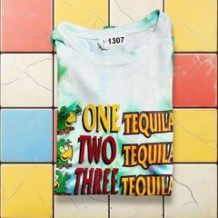 Vintage 90s One Tequila Two Tequila Three Tequila Floor Cancun T-Shirt Large