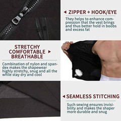 Men Best Slimming Body Shaper Trimmer Tummy Control Tank Male Corset Girdle Top