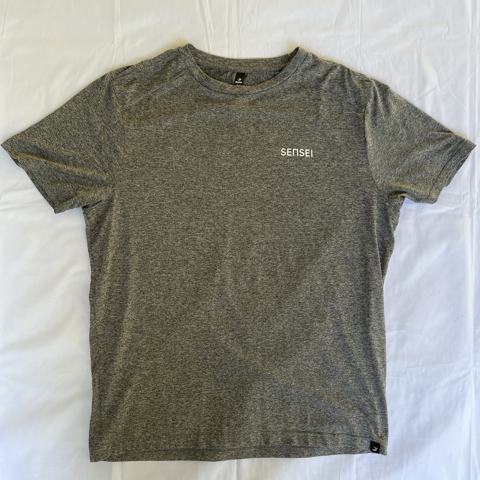 Sensei Lanai Shirt M Blk Heather Four Seasons Resort Hawaii Yoga Fitness 3206 gallery