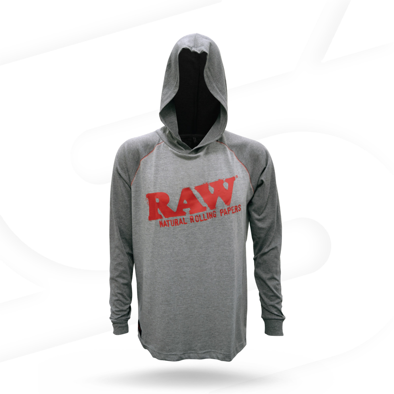 RAW Lightweight Hoodie Shirt | Grey gallery