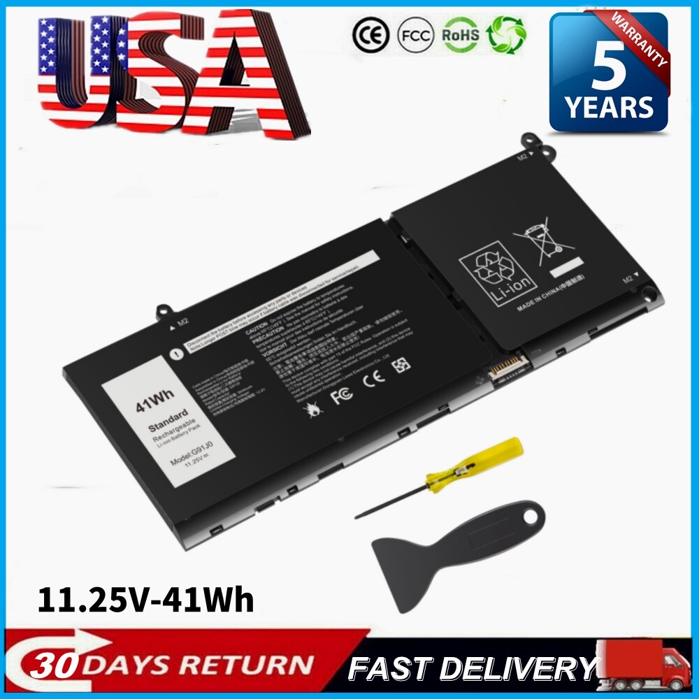 G91J0 MGCM5 Battery for Dell Latitude 3320 3420 3520 15 3515 3511 P144G002 927N5
