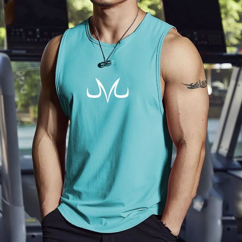 Men's Gym Tank Top Muscle Shirt Sleeveless T Shirt Workout Fitness Training Tee gallery