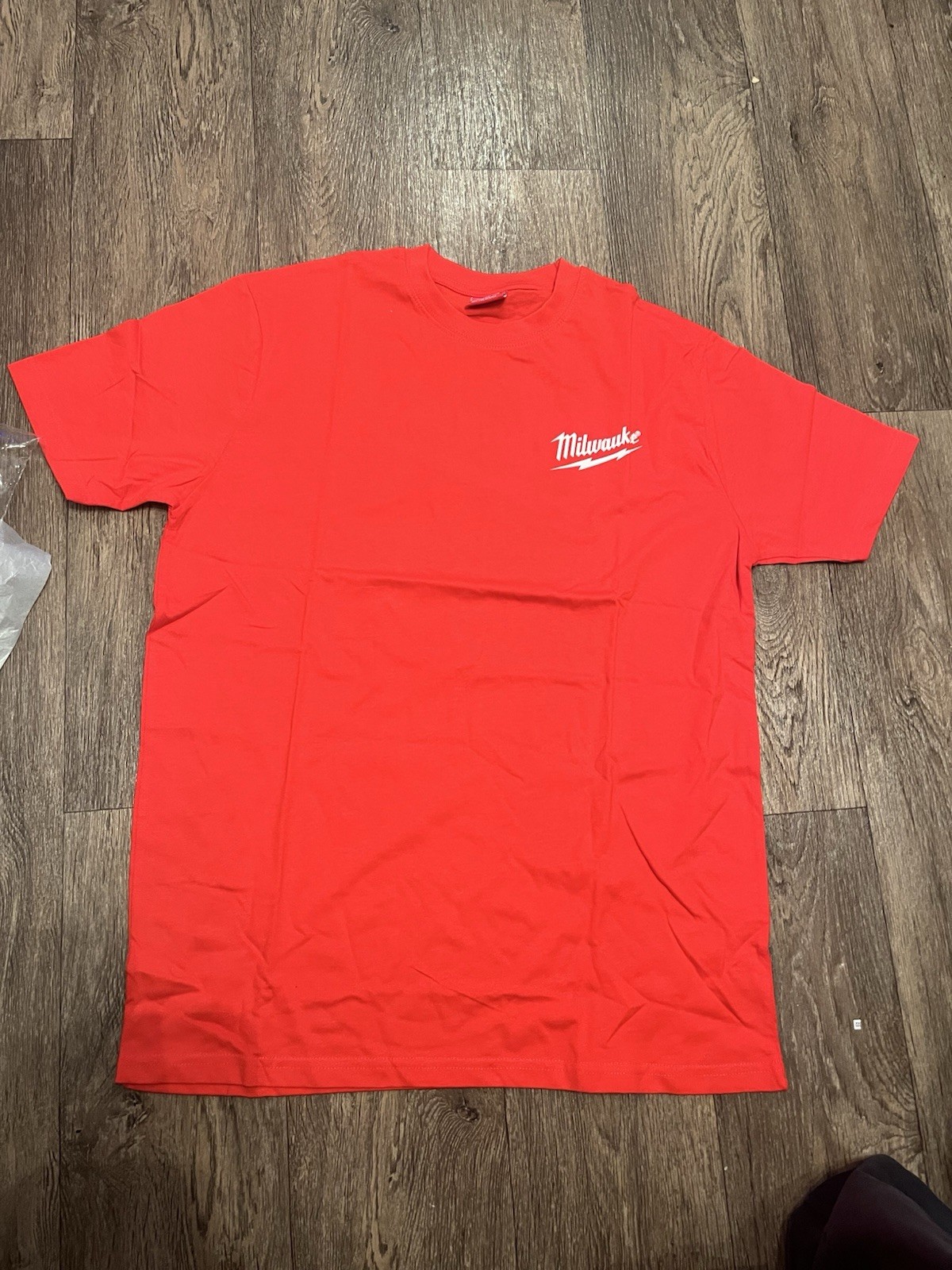 Milwaukee Tools Nothing But Heavy Duty Red T-Shirt Short Sleeve NEW large