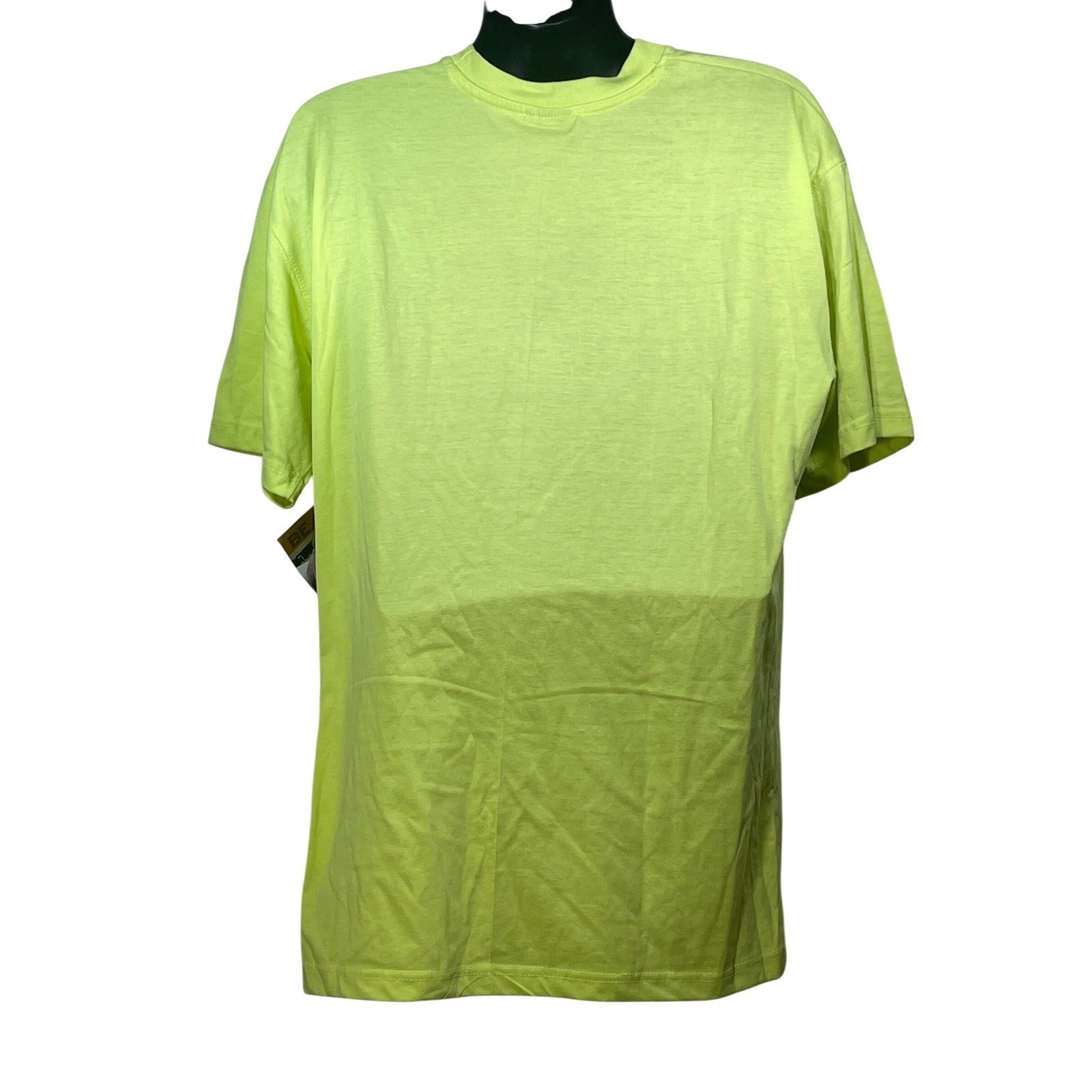 Bear River Workwear Mens 2XL Neon Lime Green Pocket T-Shirt Hi-Vis Outdoor NWT gallery