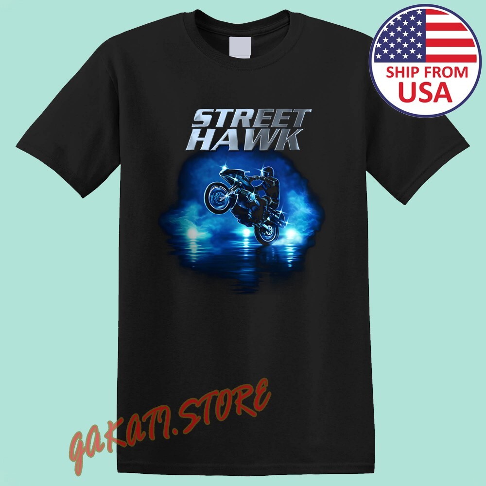 Street Hawk TV Show Men's Black Size S-5XL gallery