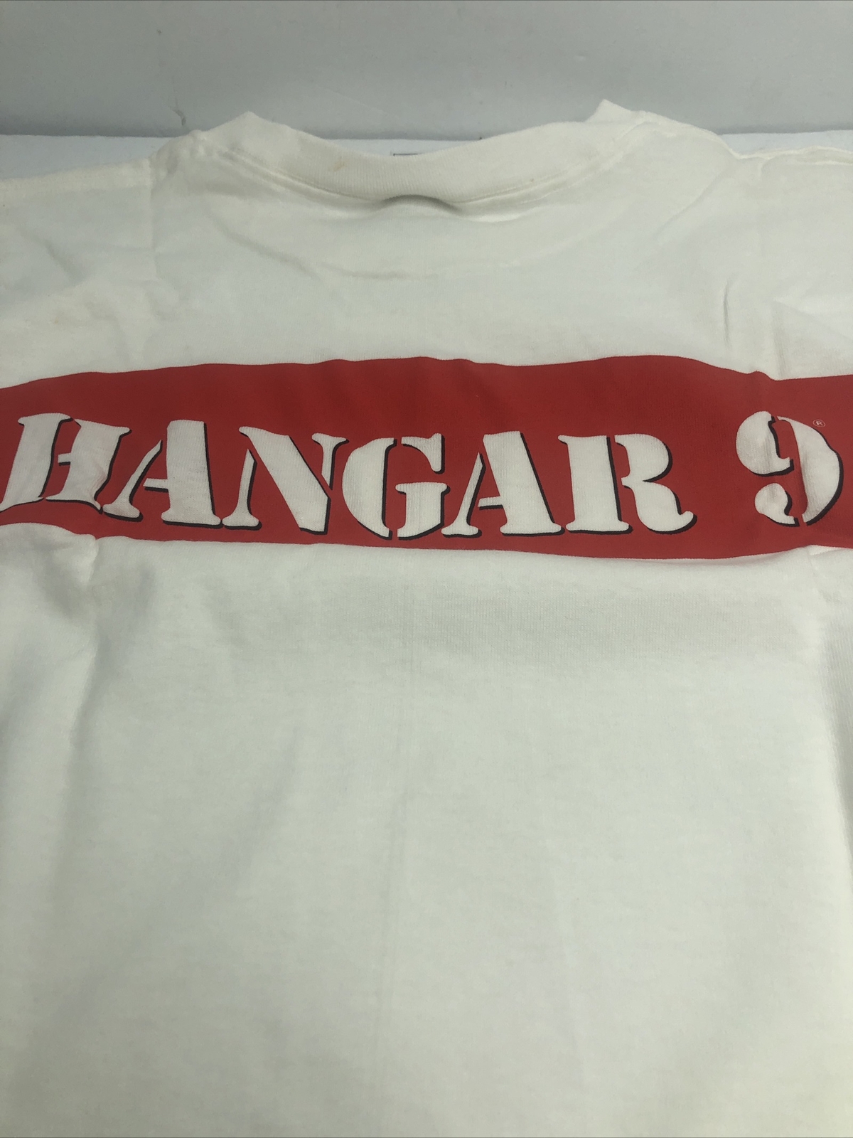 Vintage Hanger 9/Fruit Of The Loom T Shirt Size XL Graphic Front & Back gallery