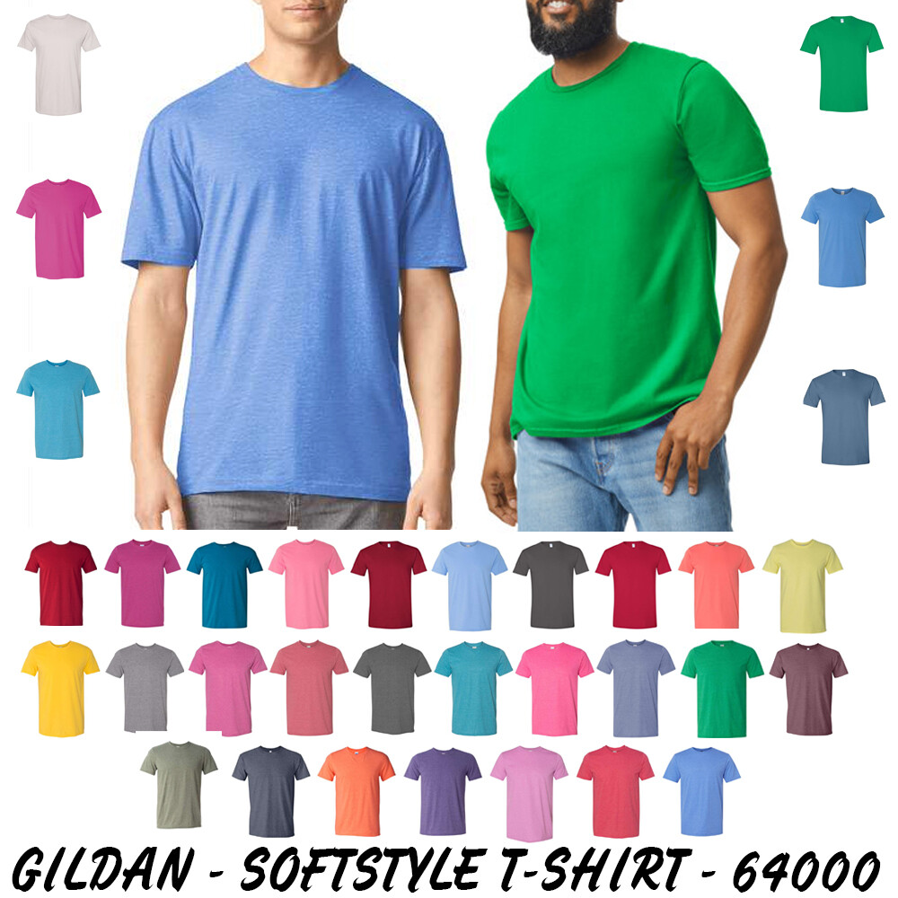 Gildan - Softstyle T-Shirt - 64000 Basic Unisex Classic Fit T-Shirt gallery