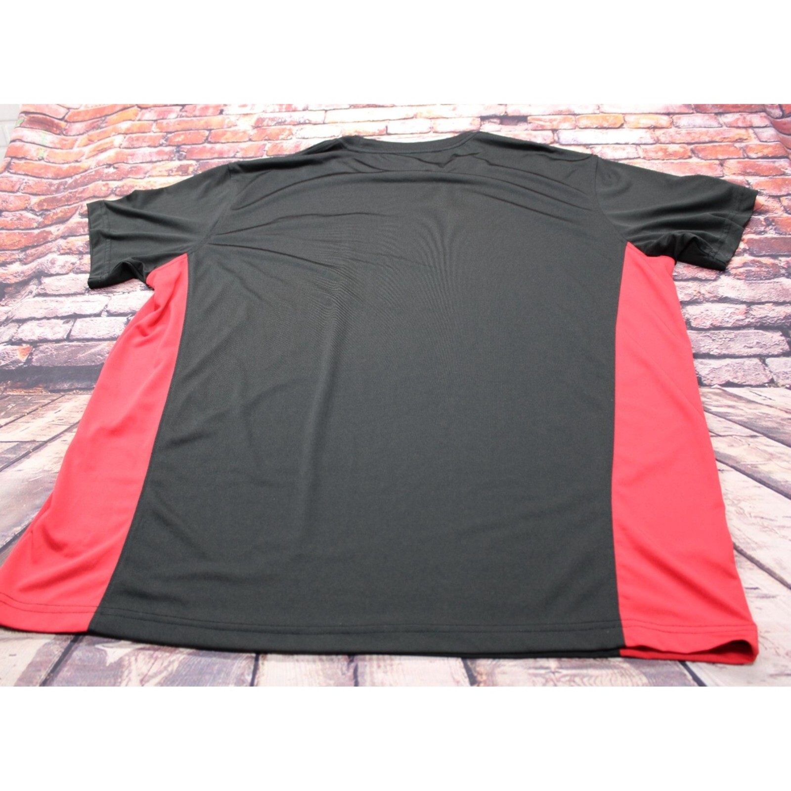 Coca-Cola Consolidated Hydrovvent Tee Black/Red Recycled Polyester XL gallery