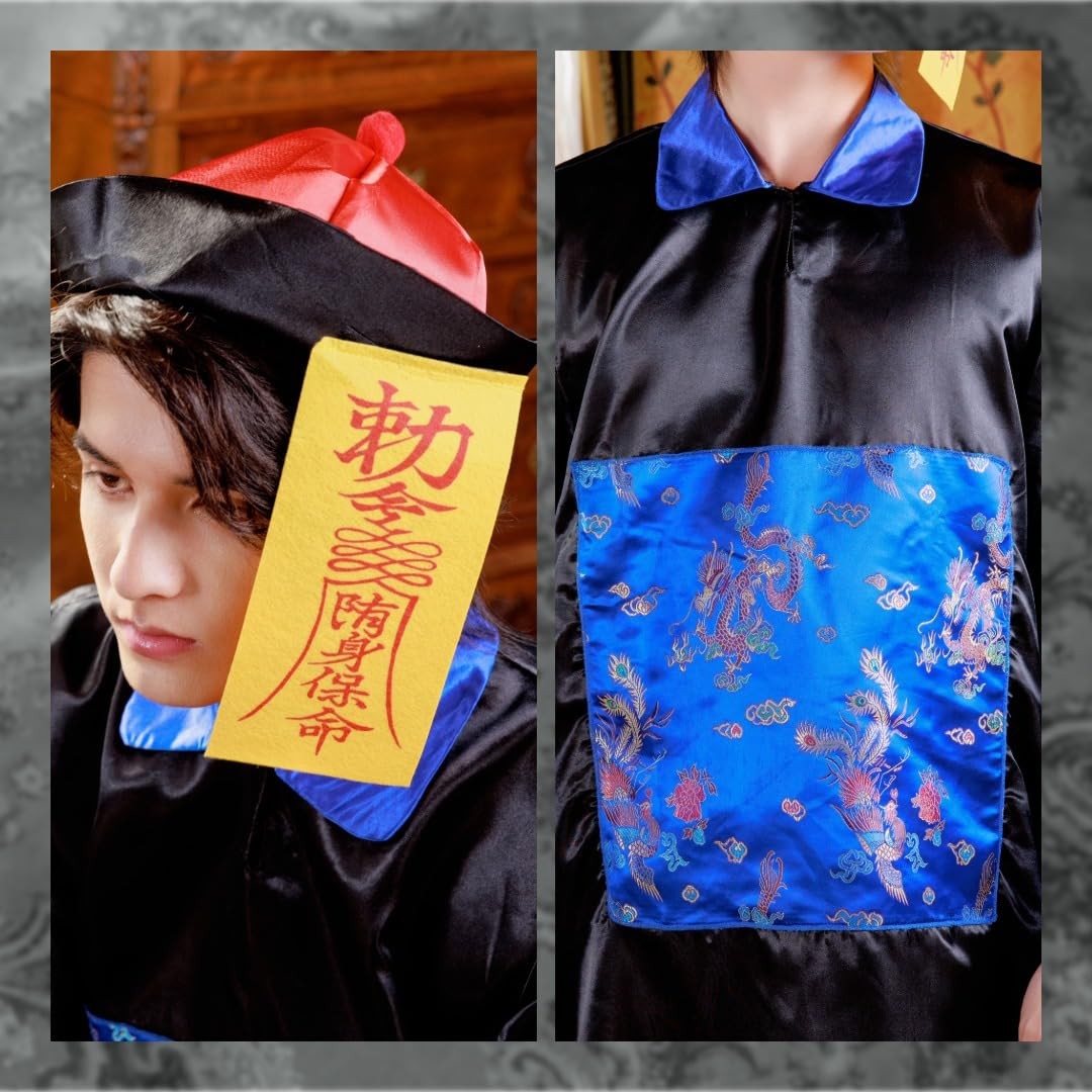 Men's Blue Jiangshi Cosplay Halloween Costume gallery