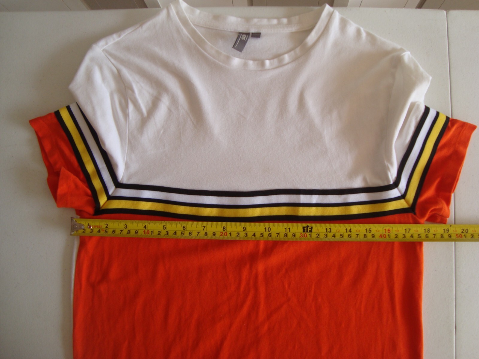 MENS ASOS STRIPE T-SHIRT SIZE SEE (MEASUREMENT) gallery