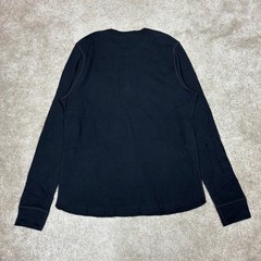 American Apparel Dexter Morgan Kill Shirt Men’s Medium Baby Thermal Henley Black