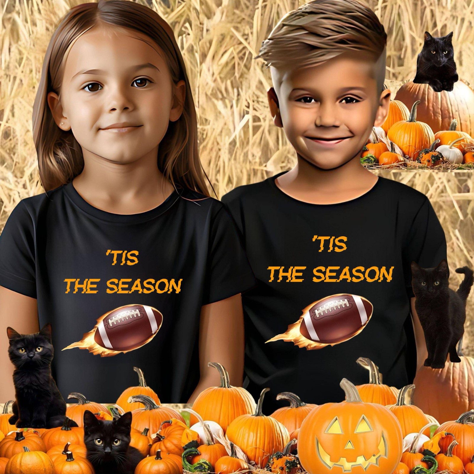 My First Season OR 'Tis The Season Football T-Shirts & Gerber Onesies Sizes 0-6T gallery
