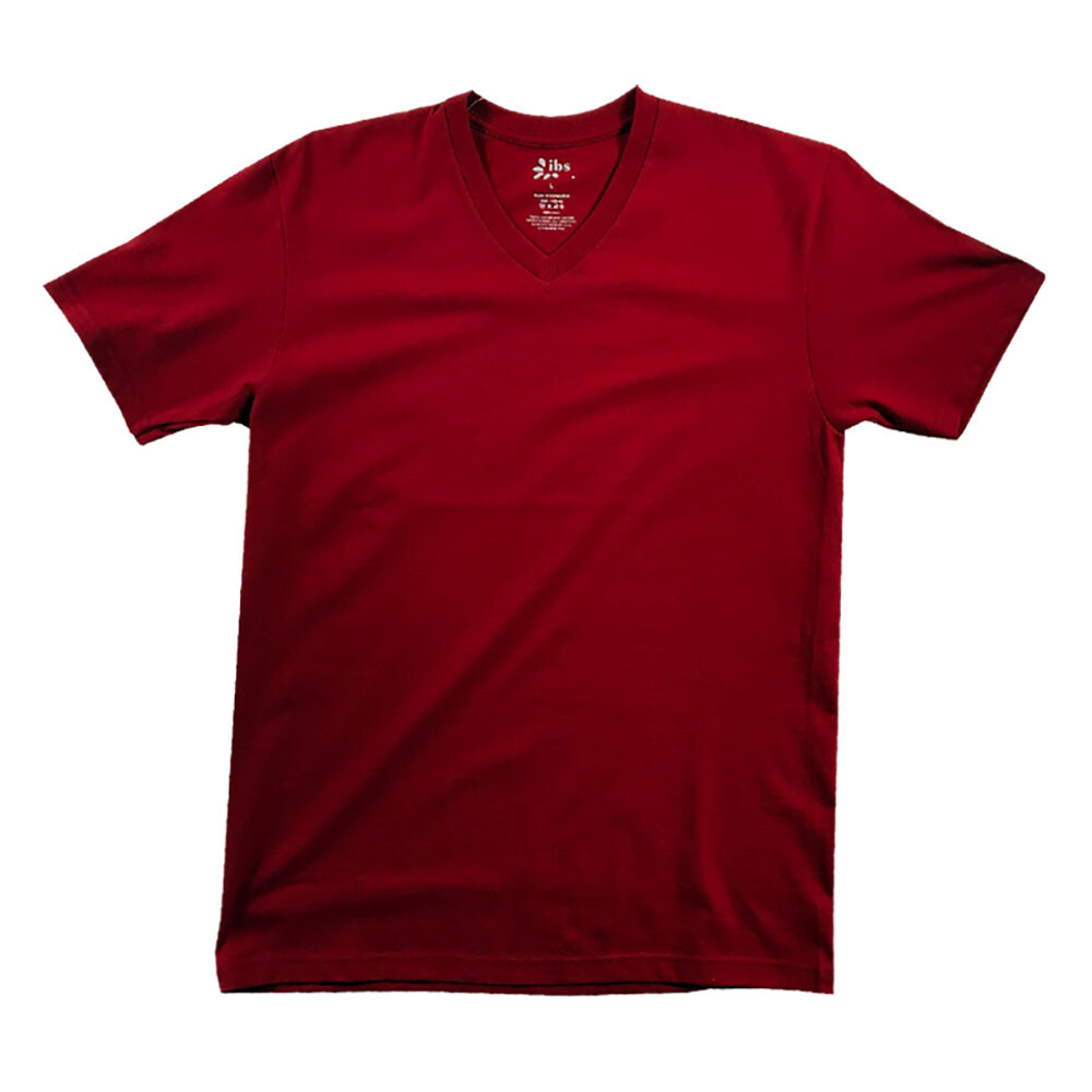 IBS HEAVYWEIGHT T SHIRT BIG MENS SHORT SLEEVE V NECK 4XL 5XL 6XL 7XL gallery