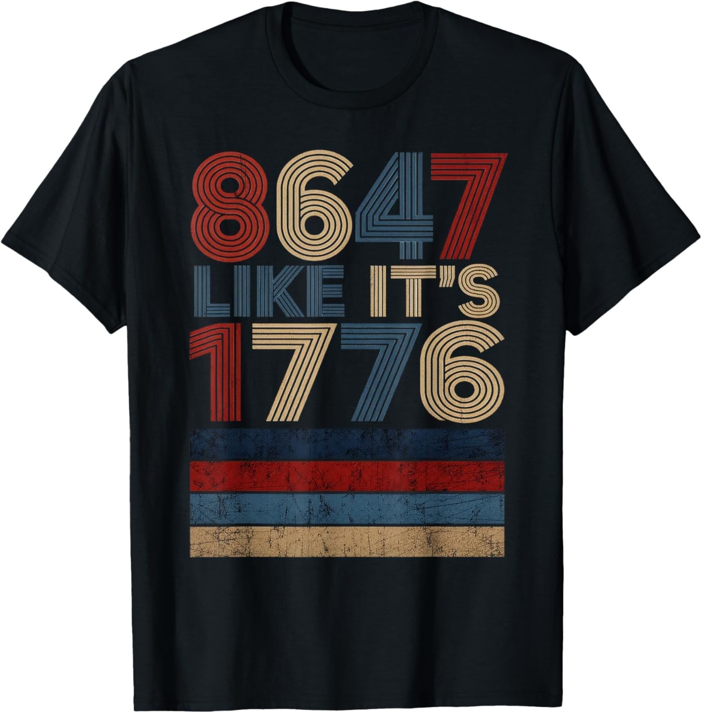 Like It's 1776 - Retro Vintage Gifts T-Shirt gallery
