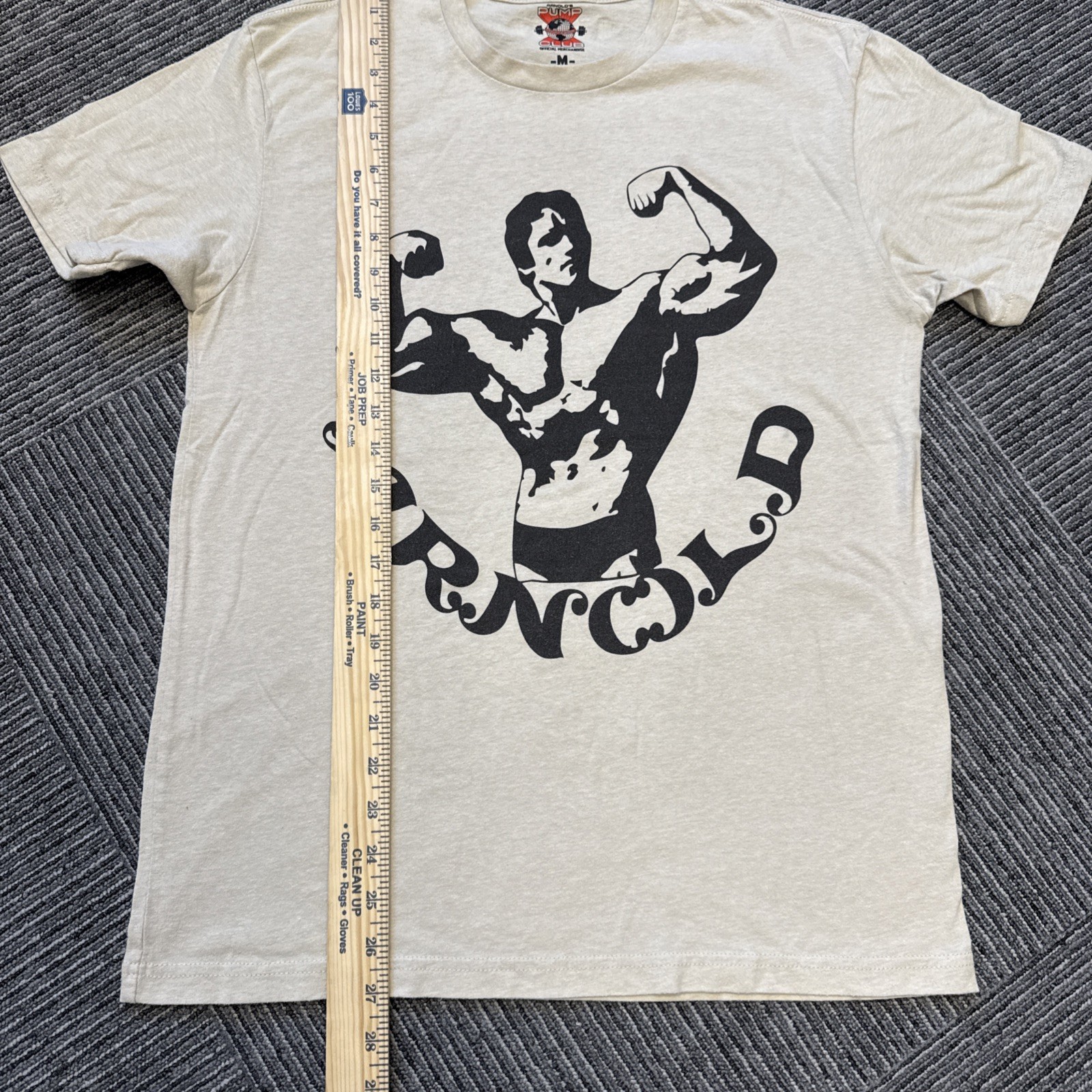 Arnold’s Pump Club Arnold Schwarzenegger "Olympia Pose" Official Merch Tee SZ M gallery