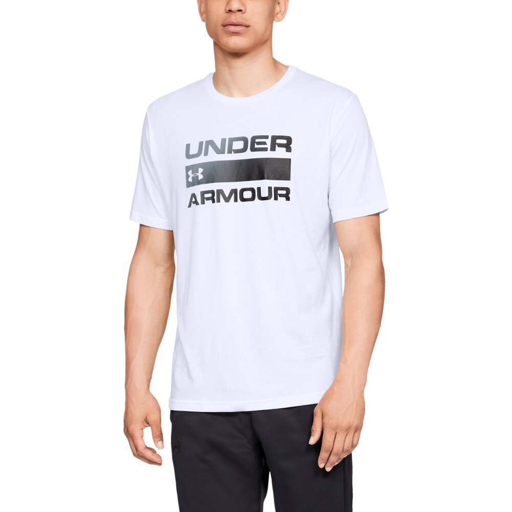 Under Armour 1329582 Men's UA Team Issue Wordmark Short Sleeve Graphic T-Shirt gallery