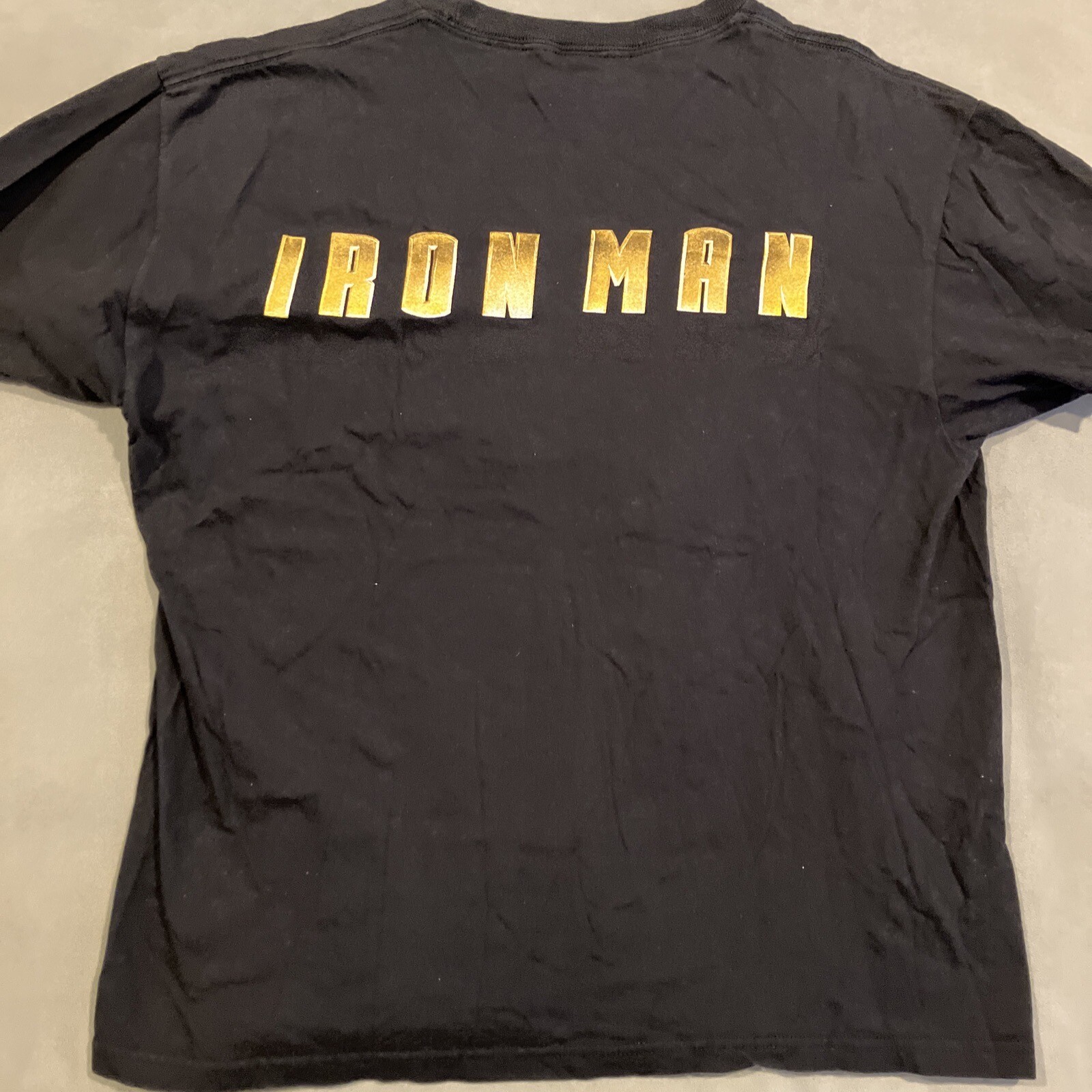 Vintage - 2007 - Iron Man - Marvel Comics - Movie Promo Graphic T Shirt - Large gallery