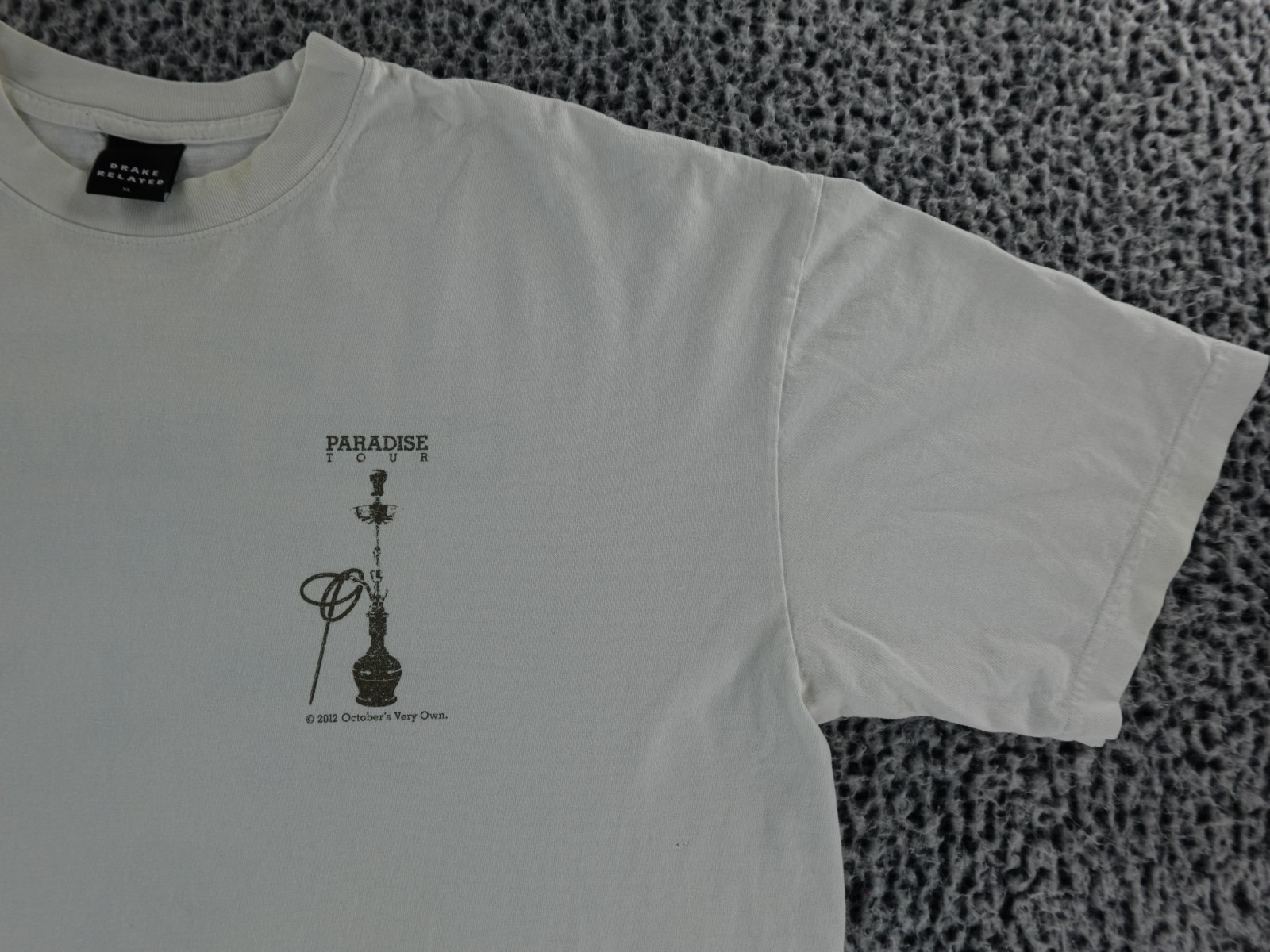VTG 2012 Drake Take Care Paradise Tour T-Shirt OVO Club Paradise Invite Only XL gallery