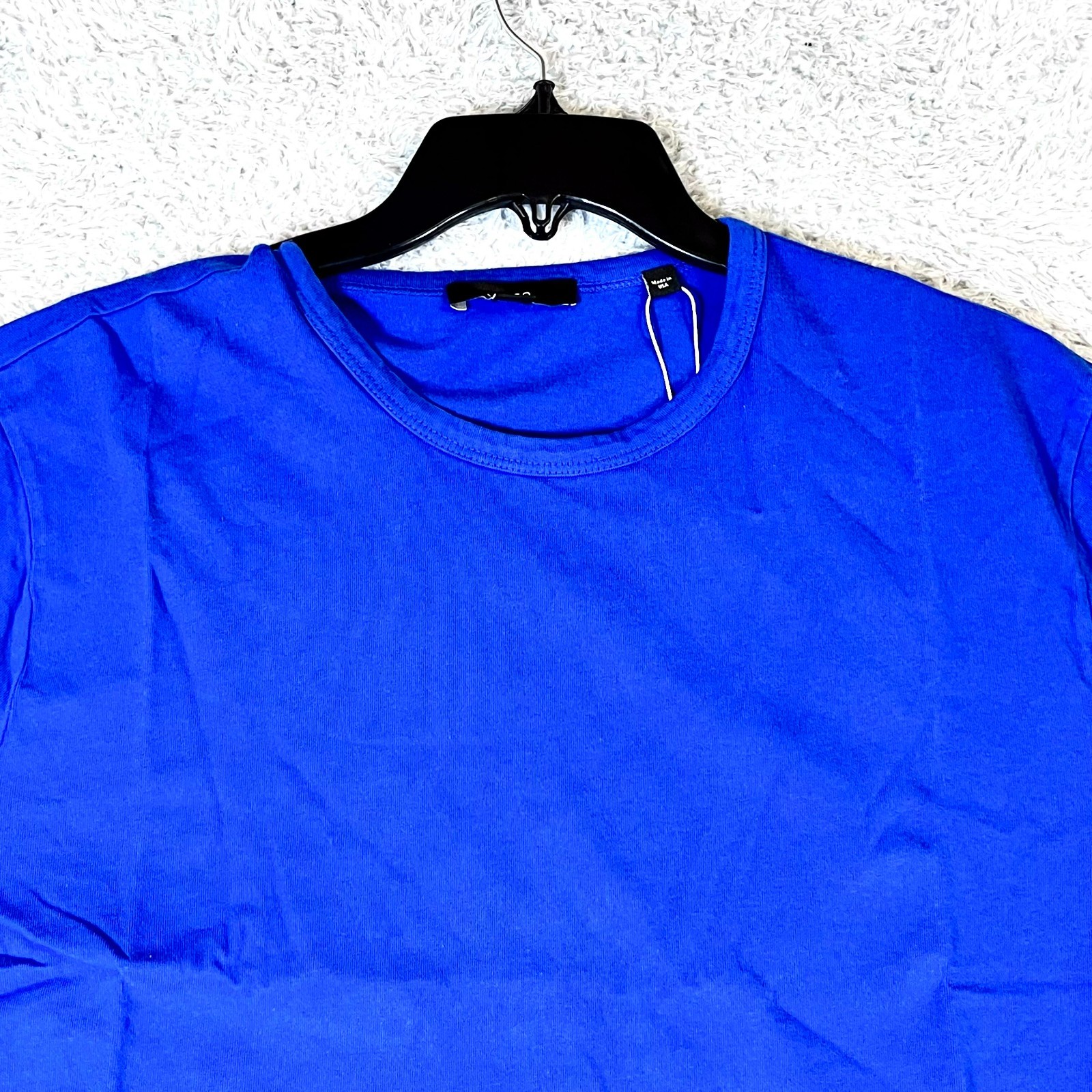 Vince Men's Blue Short Sleeve Round Neck T-Shirt Size M gallery
