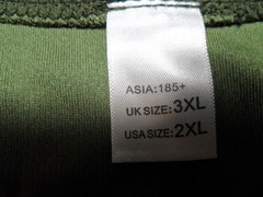 2XL Neleus 100% Poly Olive Green Athletic Shirt