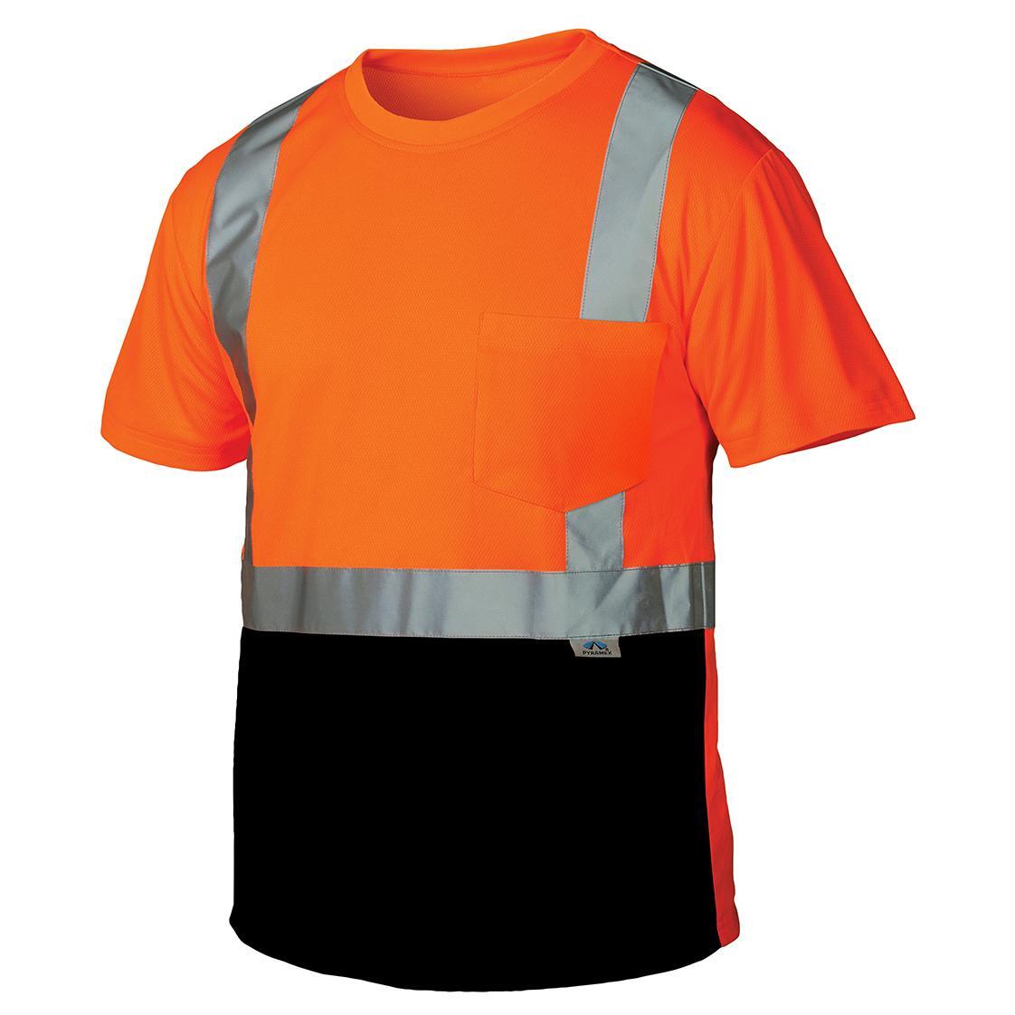 HIGH VISIBILITY ANSI ISEA CLASS 2 REFLECTIVE HI VIS ROAD WORK SAFETY T SHIRT gallery
