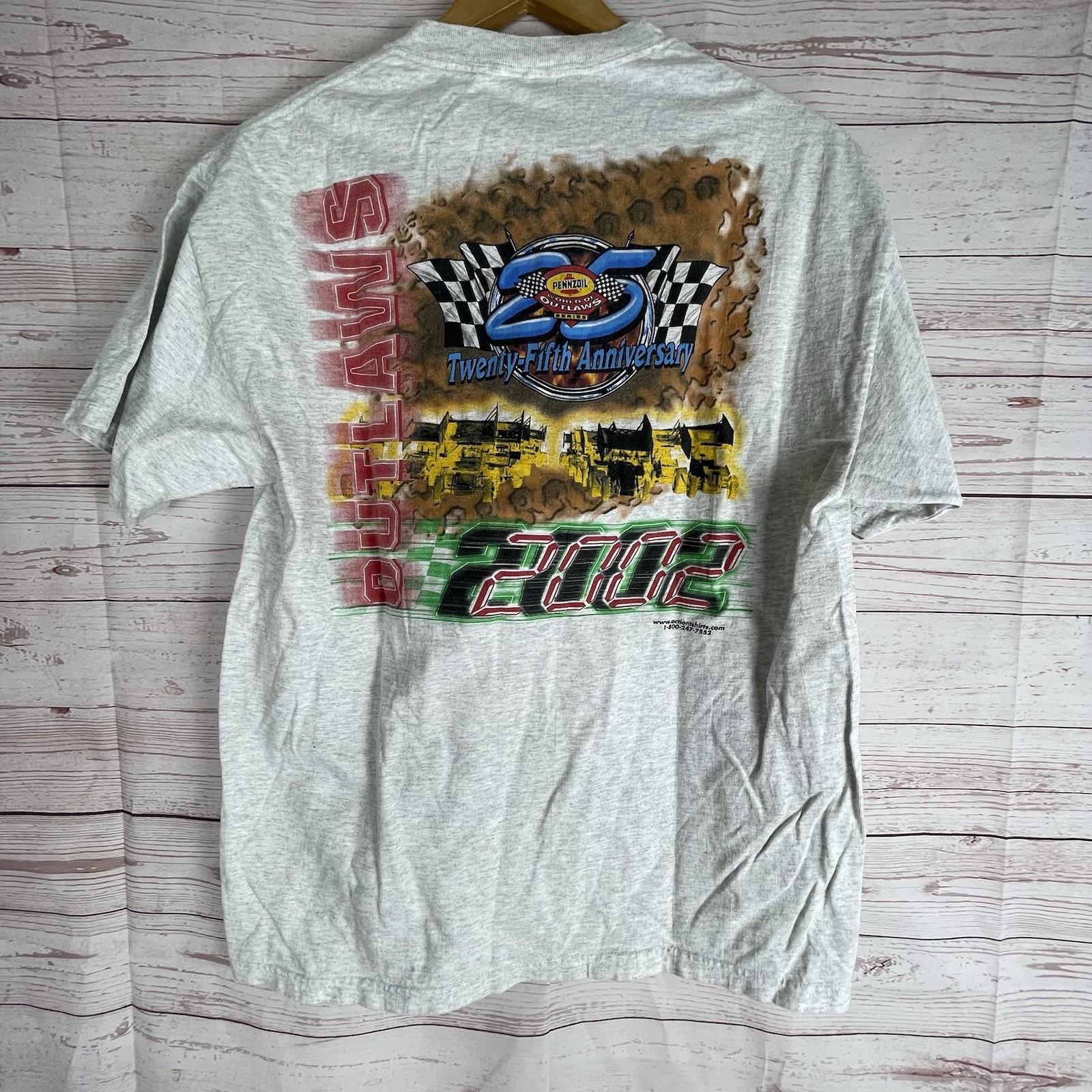 Vintage Knoxville Sprint Championships Shirt Mens Sz L Colorful Racing Art Y2K gallery