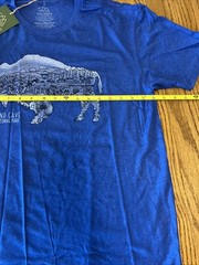Wild Tribute Blue Buffalo Wind Cave National Park T Shirt Size Large