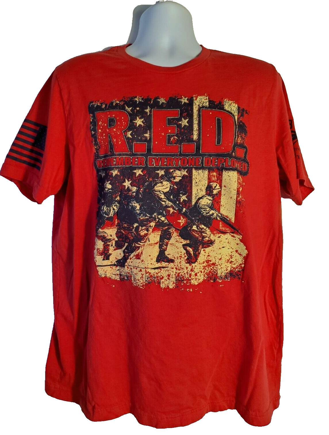 Grunt style XL Club R.E.D. Remember Everyone Deployed T Shirt (H-1) gallery