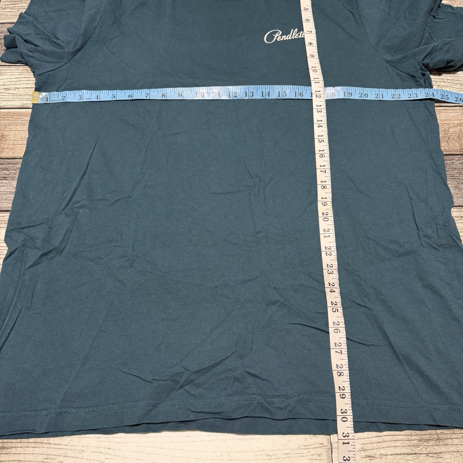 Pendleton Graphic T Shirt Men’s XXL Teal Blue Green Lightweight Casual gallery