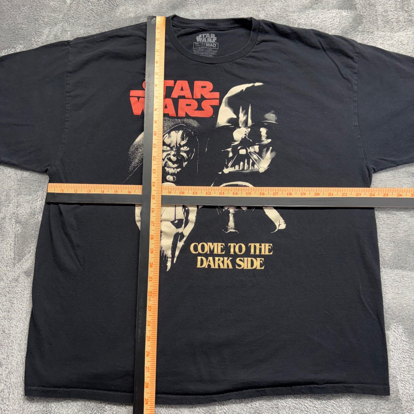 Star Wars T-Shirt Mens 2XL Black Good Come To The Dark Side Villains Graphic Tee gallery
