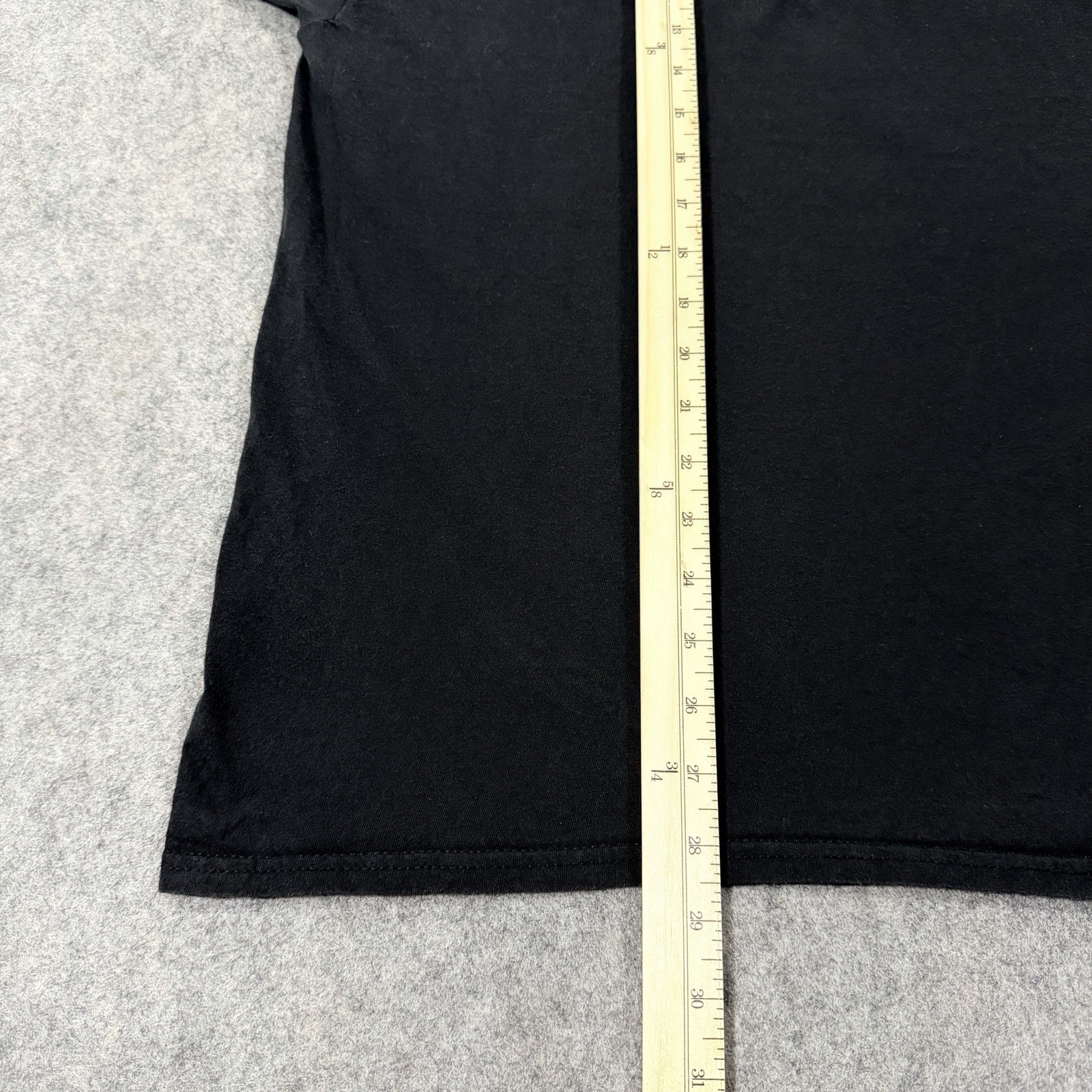 Hanes ComfortSoft Short Sleeve Casual T-shirts Size XL Black 100% Cotton Made gallery