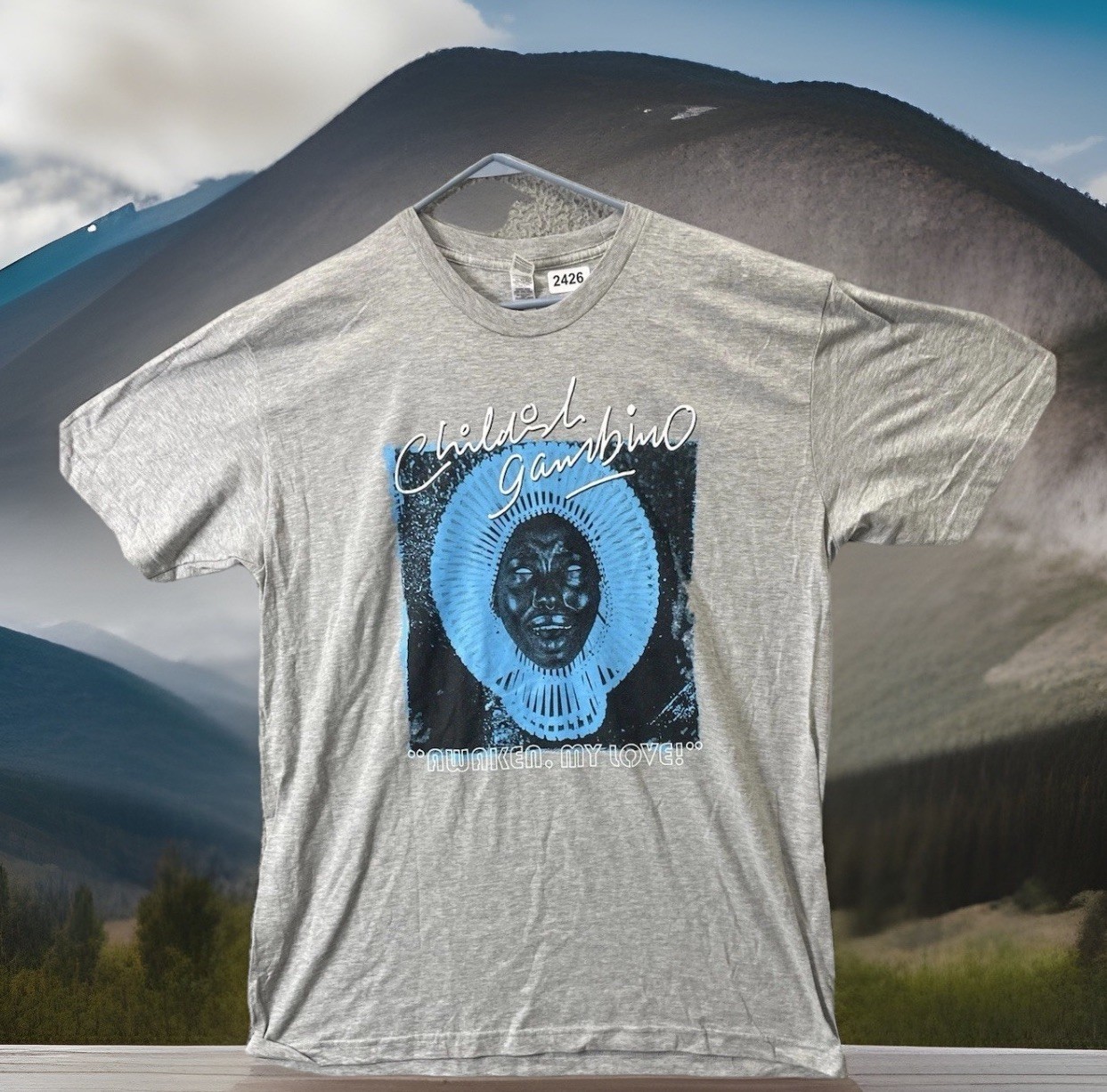 🔥 Childish Gambino “Awaken, My Love” Album Cover Tee Shirt Sz XL gallery