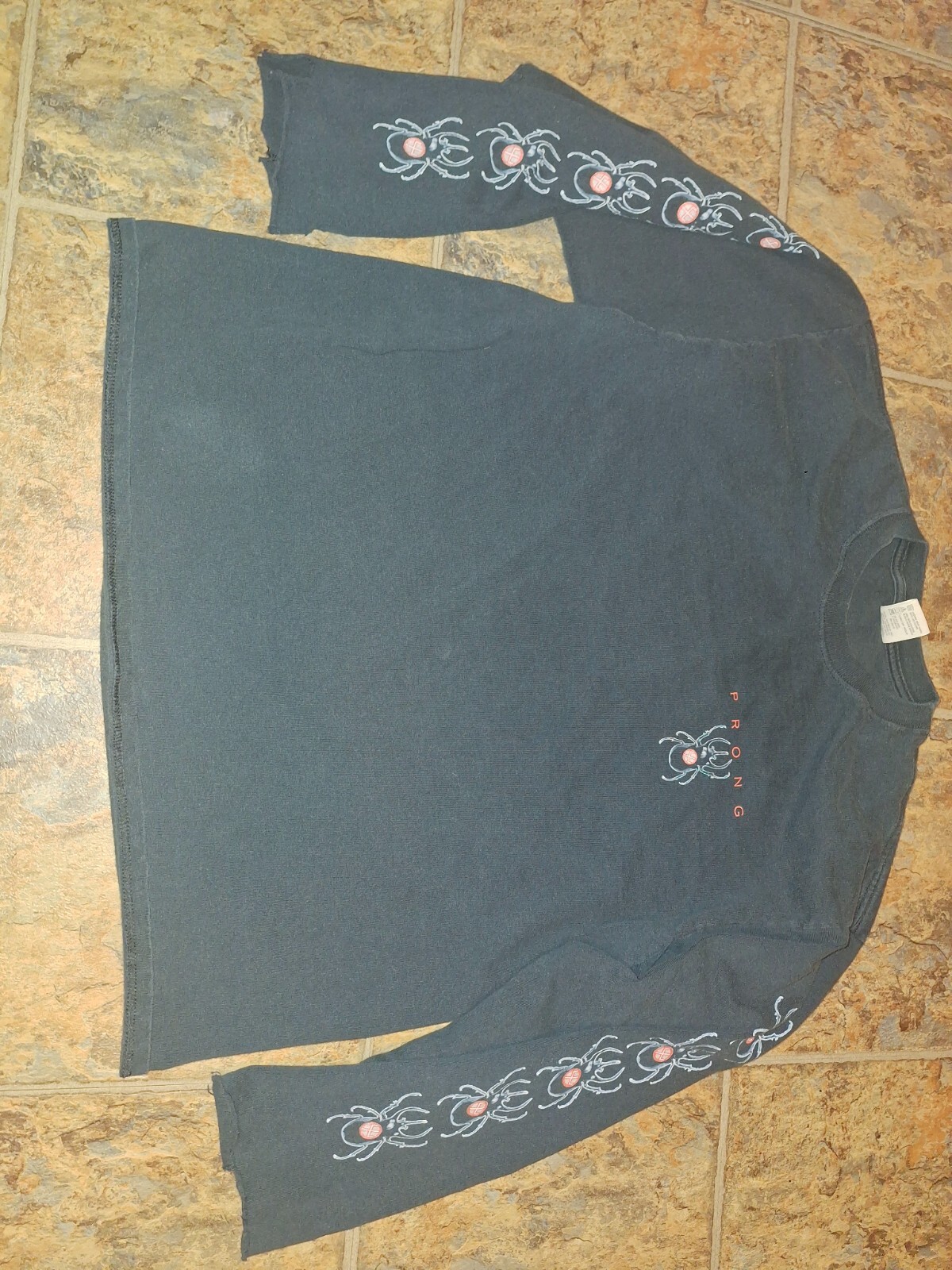 ORIGINAL Vintage Shirt **PRONG** Long Sleeve Metal Rock Band SEE DESCRIPTION gallery