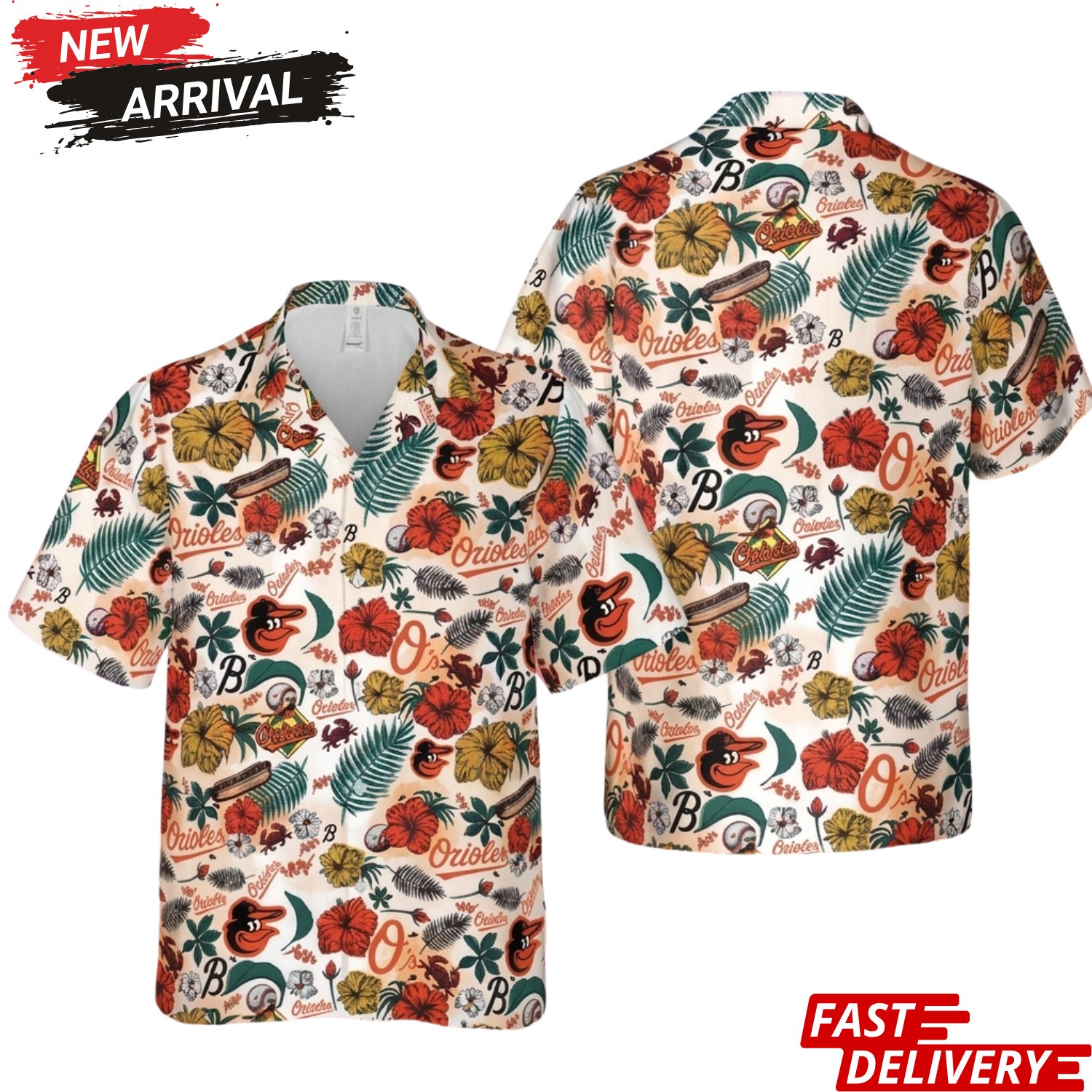 2026 Orioles Birdland Hawaiian Shirt Giveaway