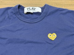Comme des Garcons CDG Play Blue T-Shirt – XL (Fits More to Medium)