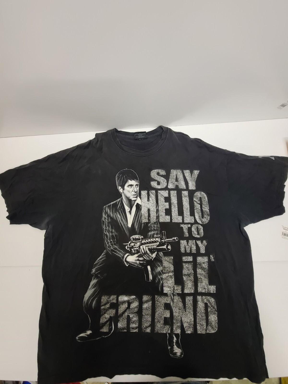Scarface Clothing Co Tony Montana Shirt Men’s Say Hello To My Little Friend