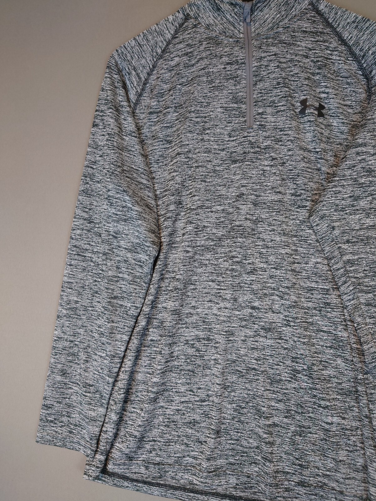 Under Armour 1/4 Quarter Zip Lightweight Long Sleeve Shirt Men's Medium Loose gallery