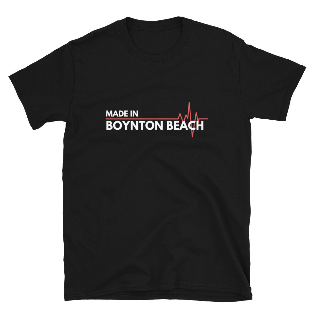 Born In Boynton Beach Florida USA State Birth Place Cassic Fit T-Shirt