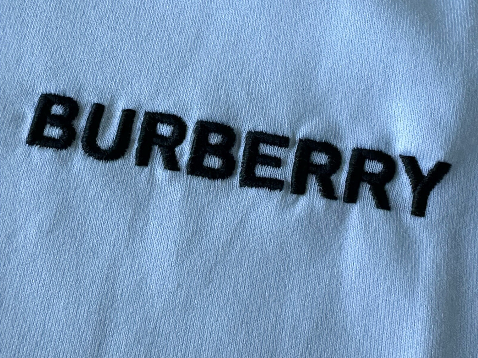 Burberry Jayson White Cotton T-shirt L (Oversized) 8078115 NWT $370 gallery
