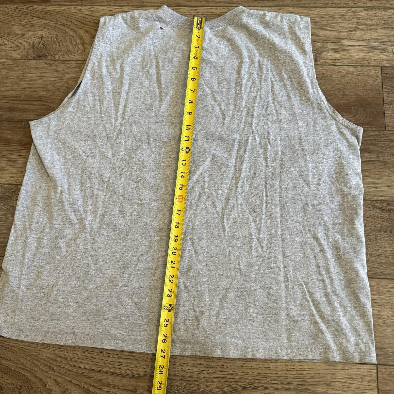 Vintage 90s Nike Basketball Center Swoosh Check Shirt XL gallery