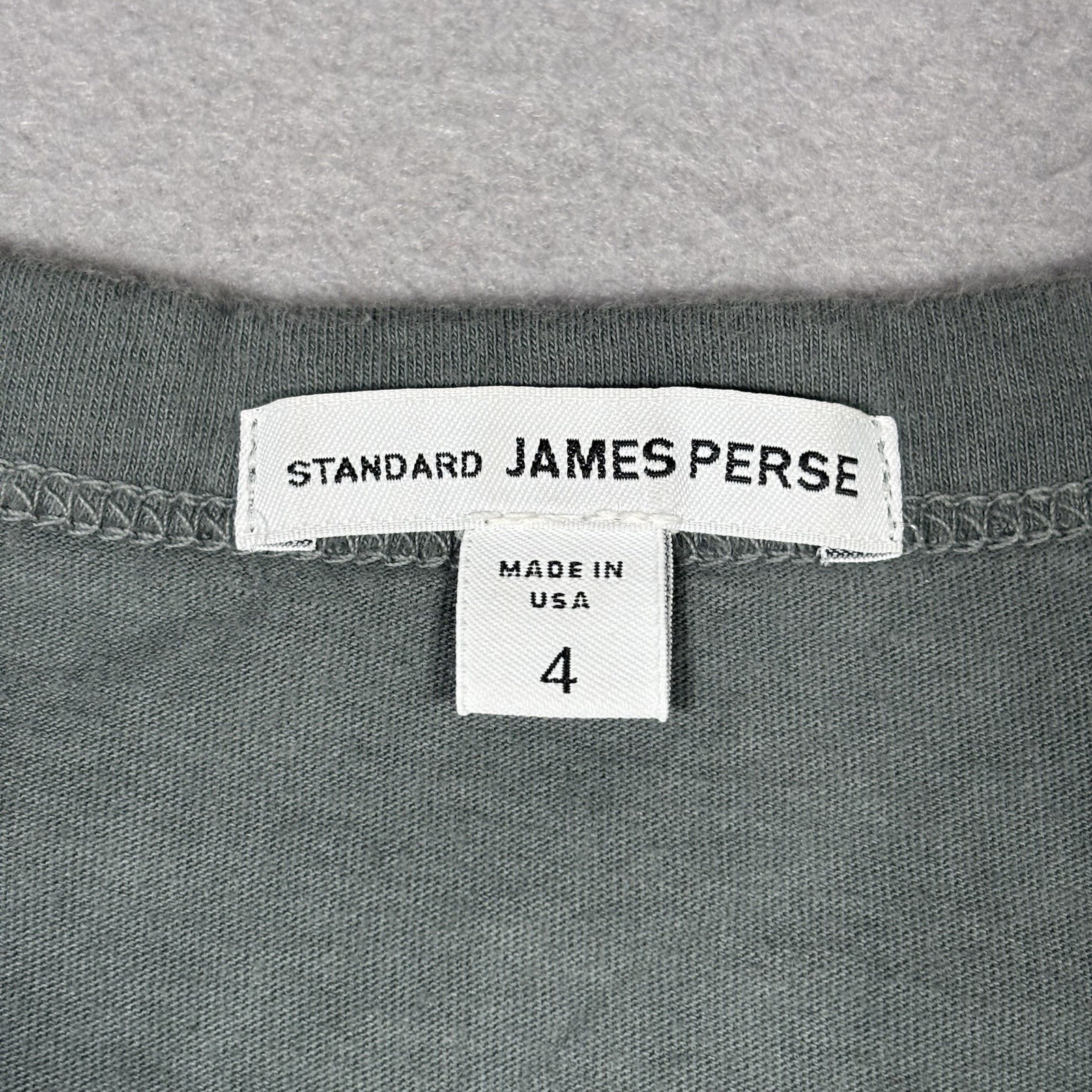 James Perse Lightweight Jersey Tee Shirt Mens 4 XL Blue Tie Dye Faded Old Money gallery