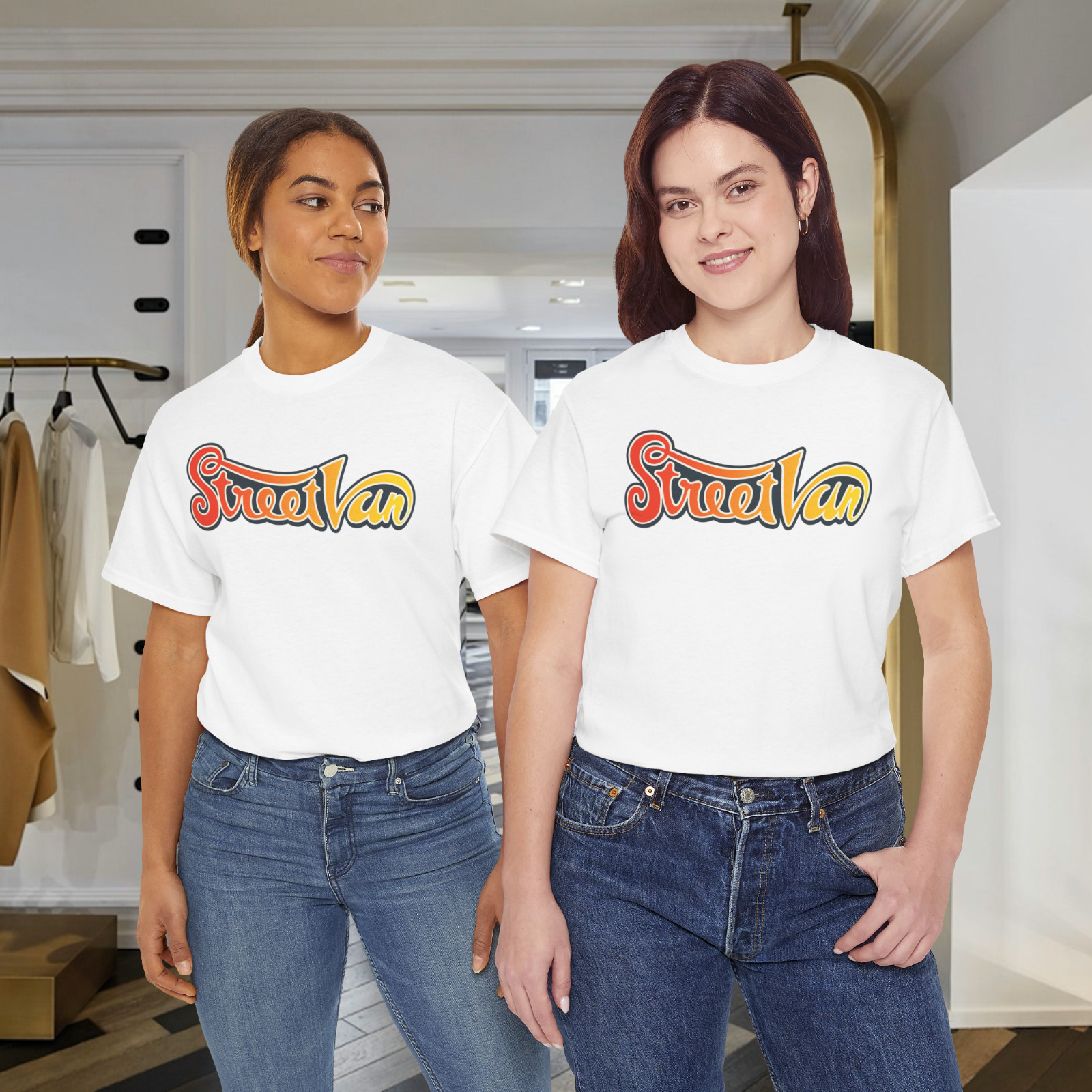 Mopar Street Van Graphic Cotton Unisex T-Shirt gallery