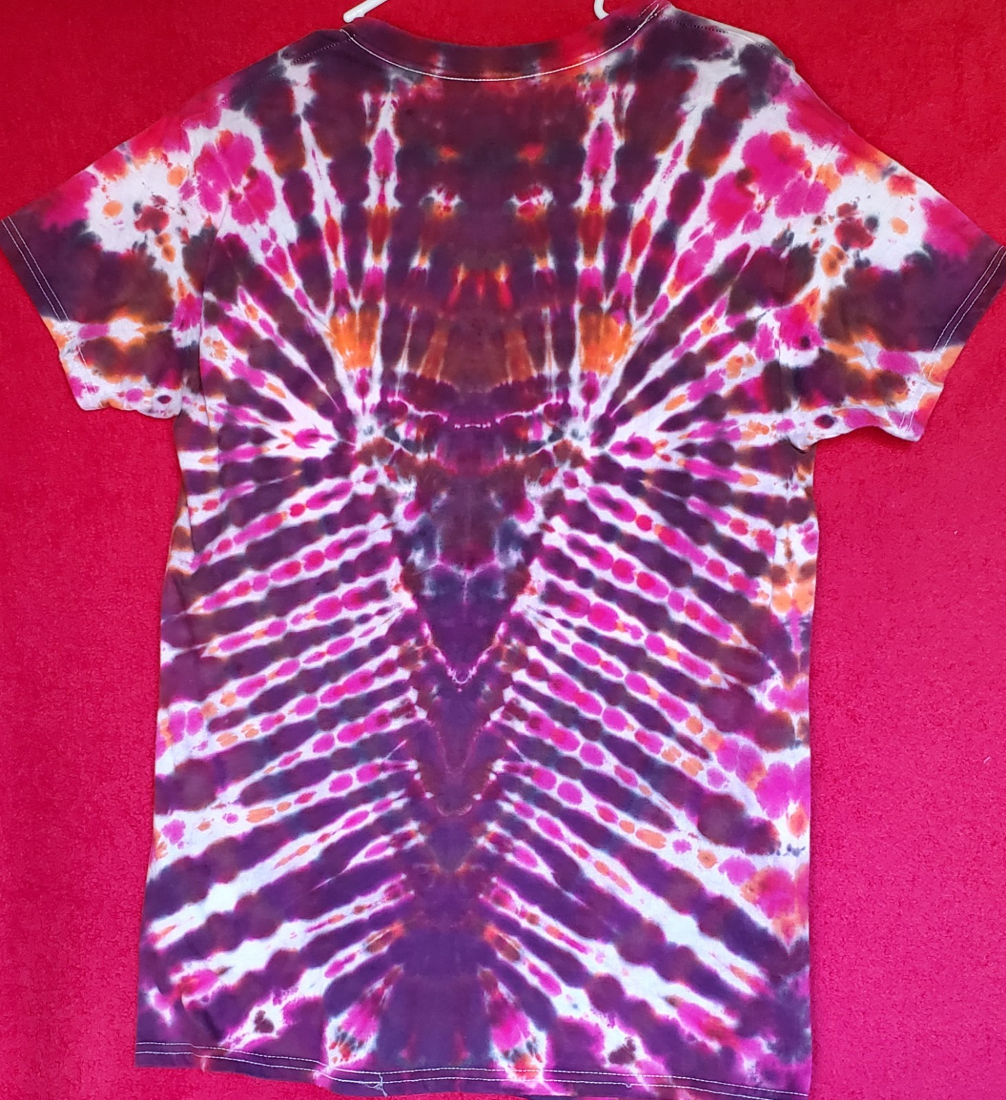 HANES SIZE MEDIUM 100% Cotton Tye Dyed Shirt Pre-washed WON'T FADE VERY SOFT gallery