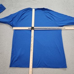 Smartwool Shirt Mens Extra Large Blue Merino 150 Long Sleeve Baselayer Outdoor