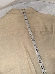 Axis LA Off White Shirt Sleeves Two Pickets Xl