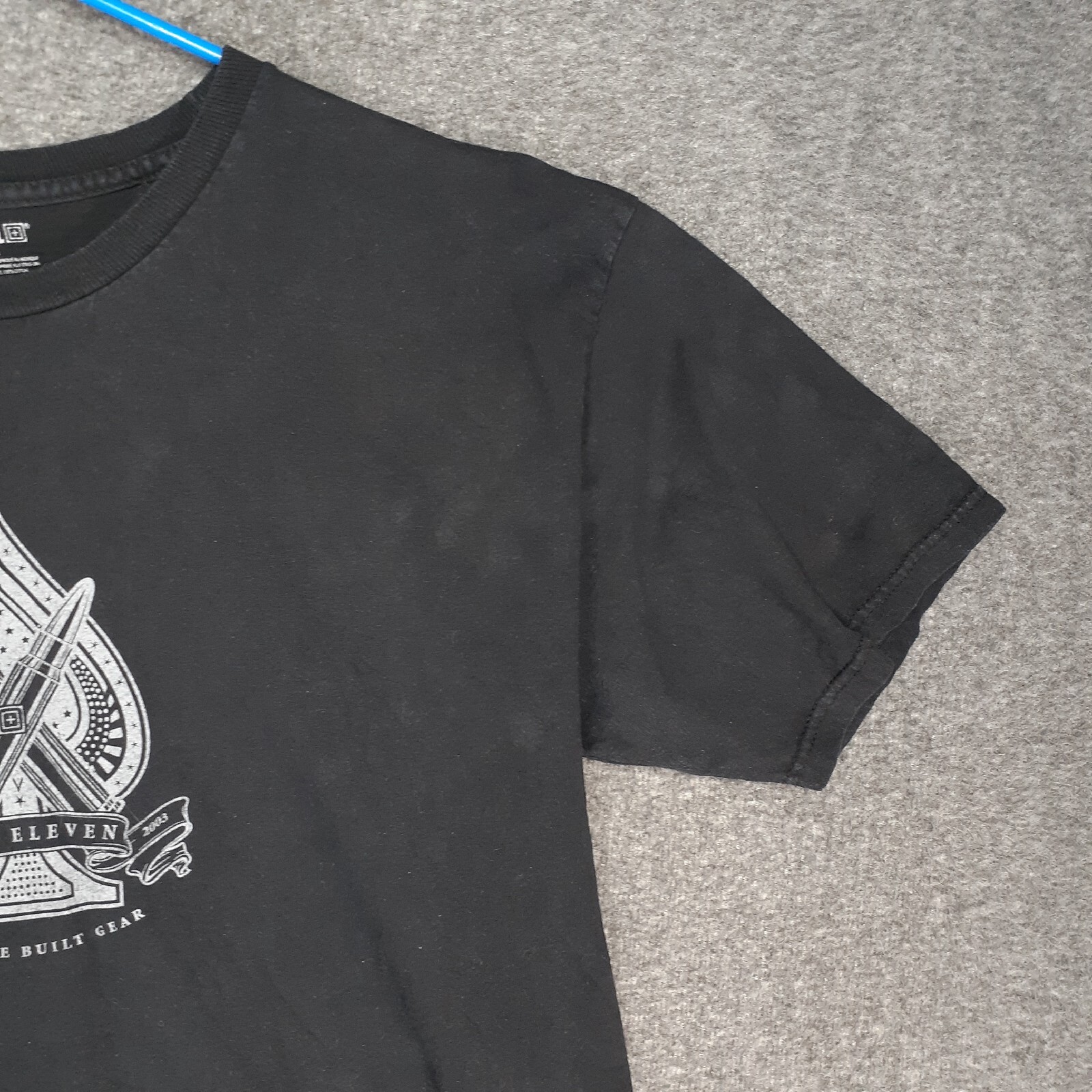 5.11 Tactical purpose built gear Shirt Adult L black Short Sleeve mens casual gallery