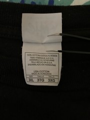 Shaka Active Soft Spun Cotton Short Sleeve T-Shirt,Men’s Size 3XL,100% Cotton