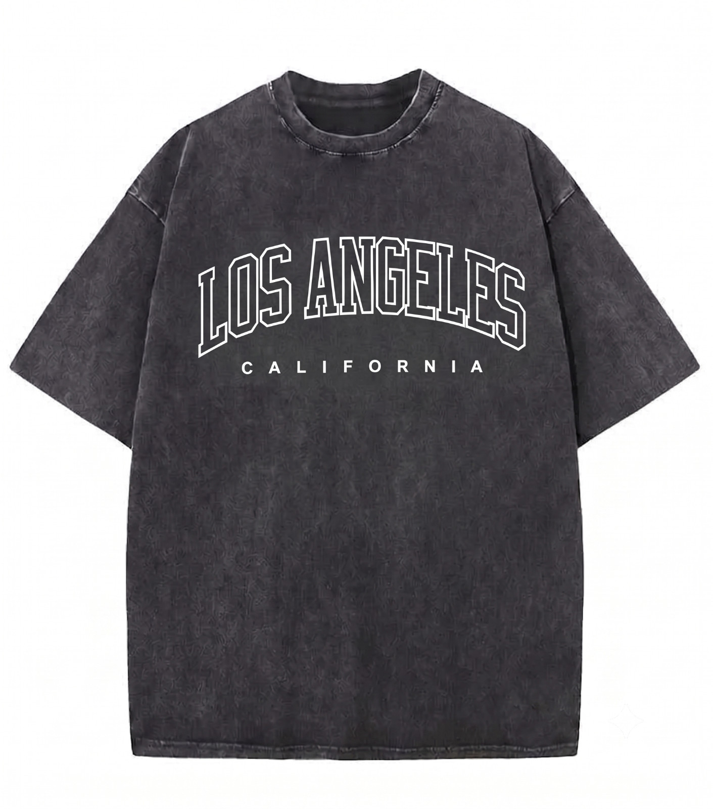 Mens Vintage Wash T Shirt Los Angeles California Graphic Streetwear Hip Hop Tee gallery