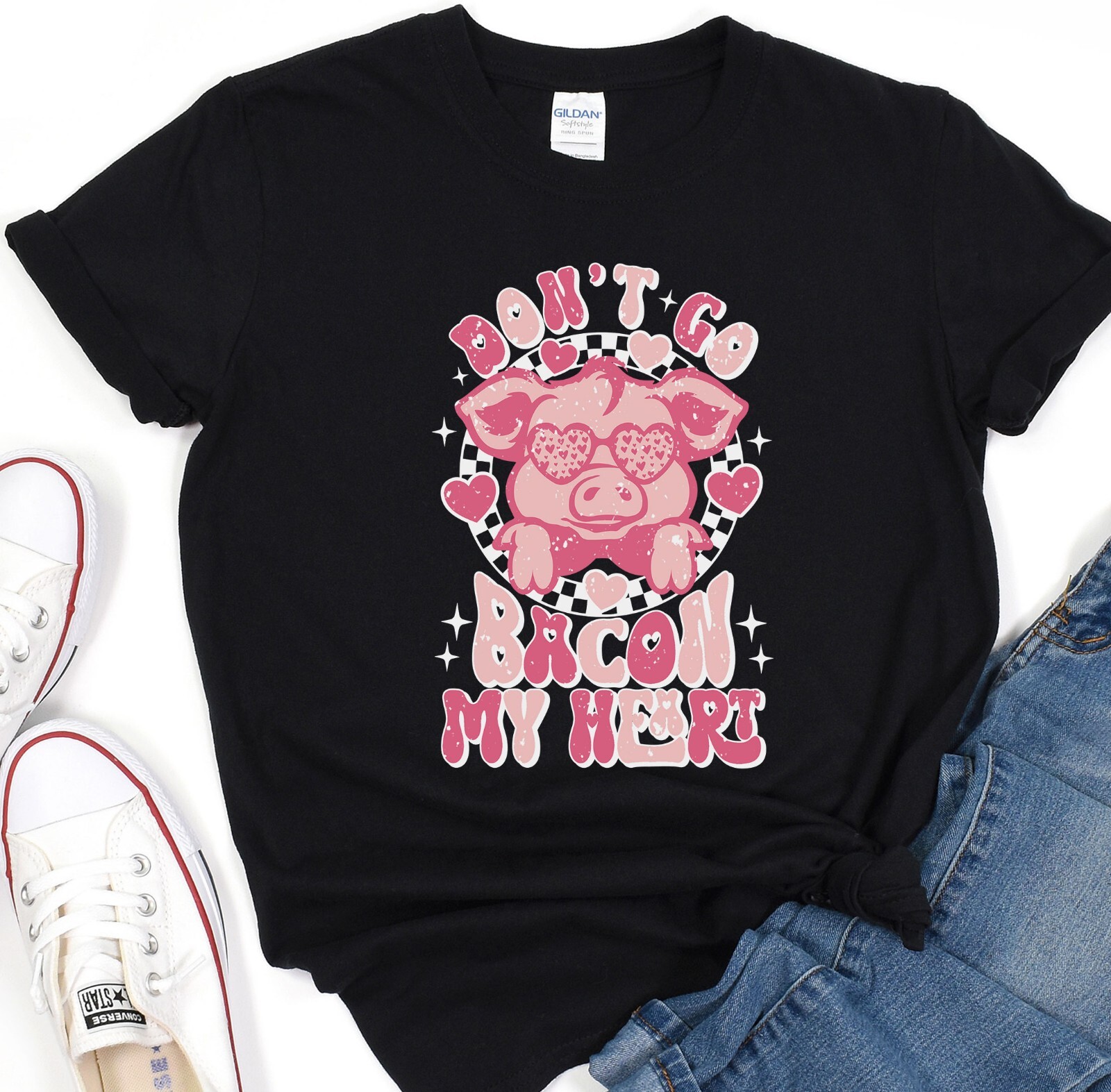 Grinch Movie T-Shirt Don’t Go Bacon My Heart Christmas Shirt Christmas Gift