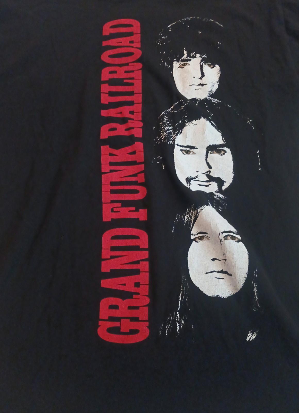 Grand Funk Faces The American Band Vintage Single Stich No Tag - see measurement gallery